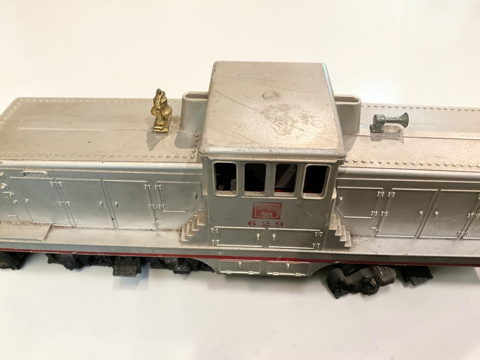 Vintage Lionel 629 Burlington Route Diesel Switcher O27 O Gauge Locomotive USA