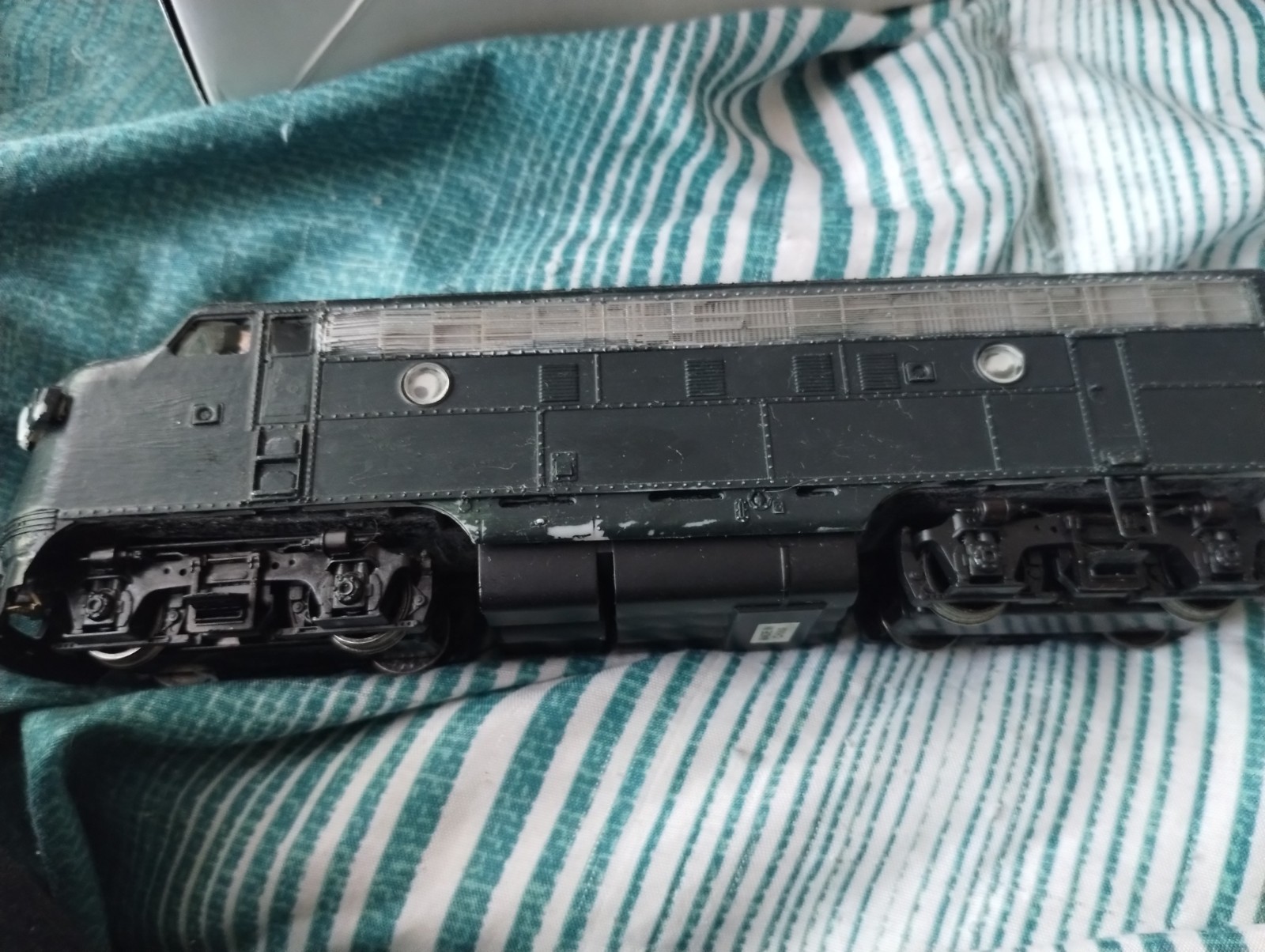 Broadway Limited Imports EMD F7A HO DC Diesel Locomotive Mars Light Unpainted