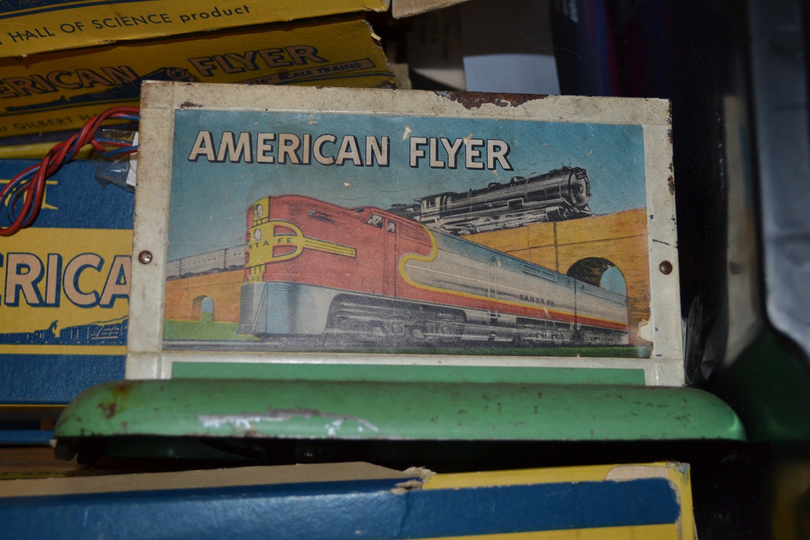1950s-60s Vintage American Flyer Gilbert Trains Set & Tracks!