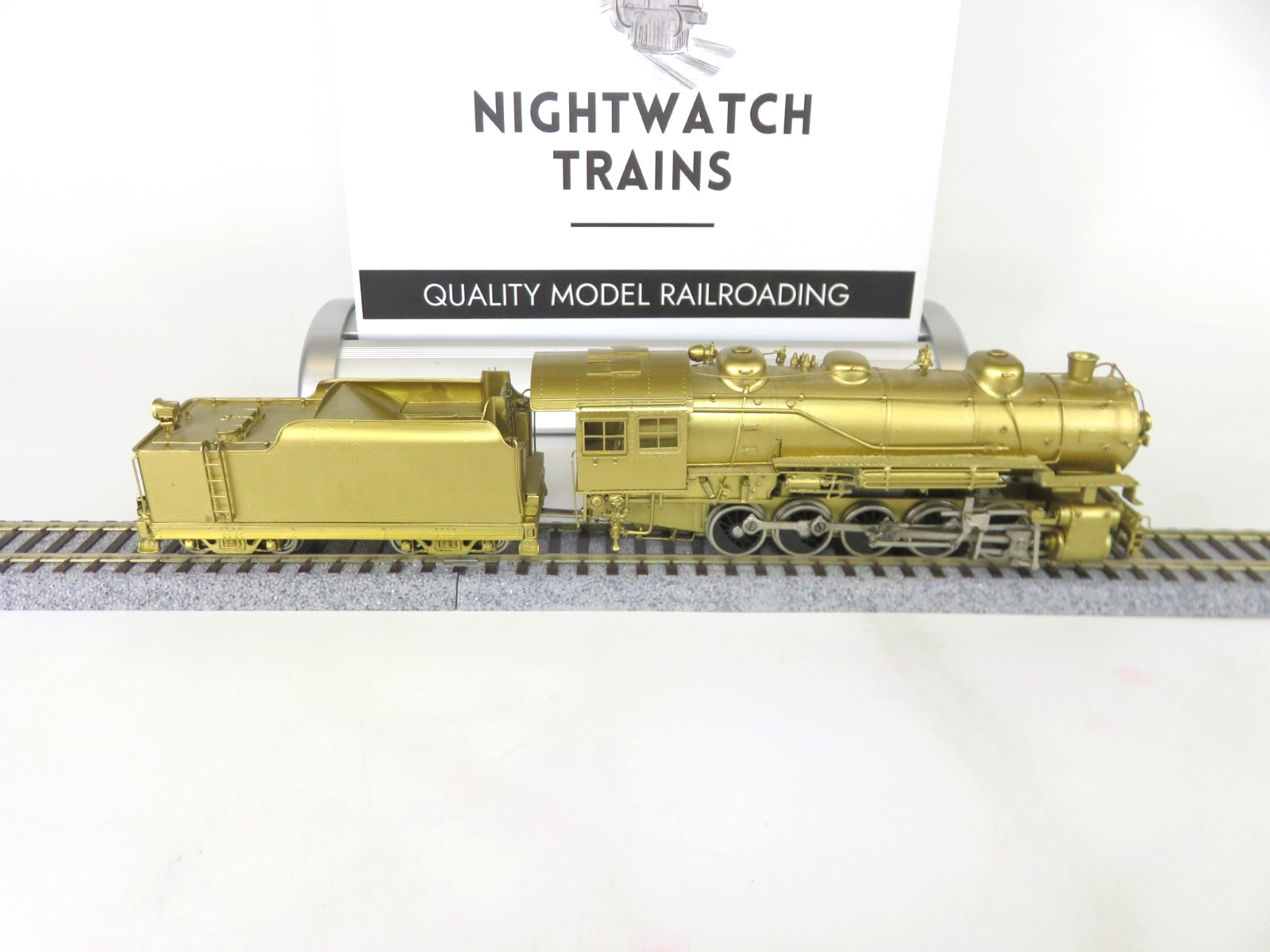 NJ Custom Brass ST-236 HO Scale NYC New York Central 0-10-0 M-1 Steam Locomotive