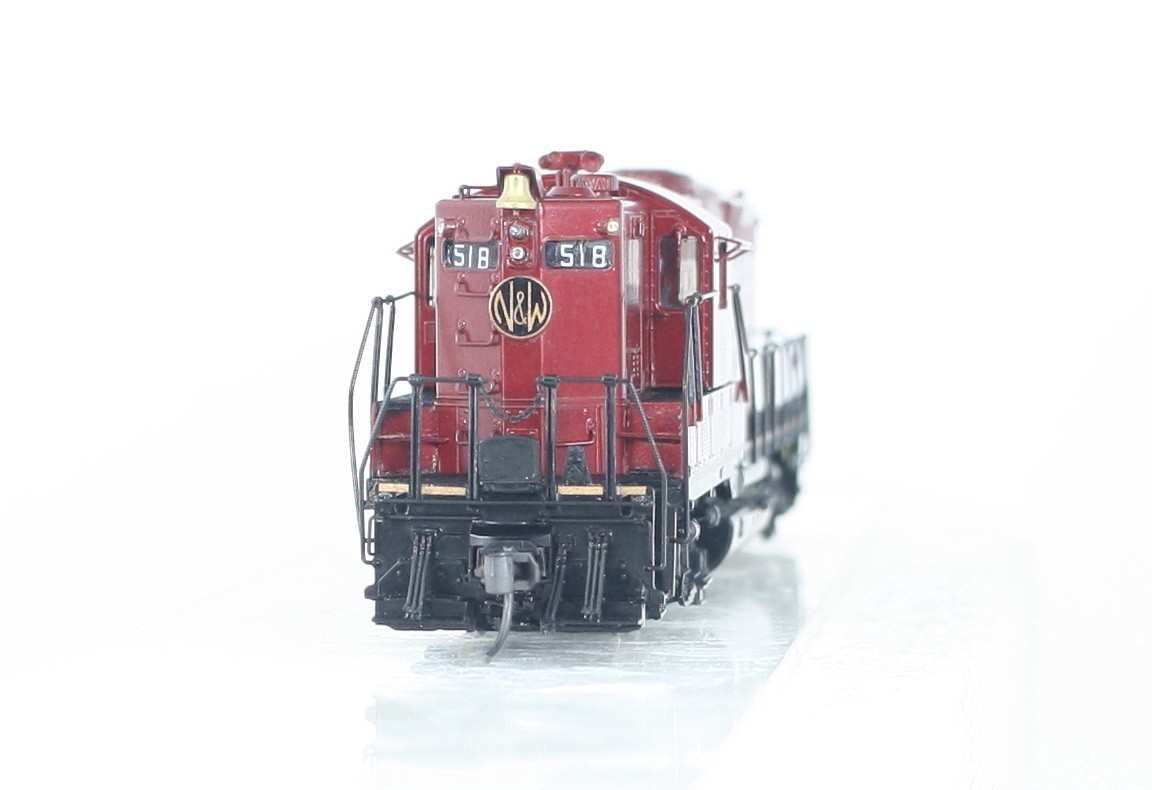 HO Brass Overland Models 5620.1 Norfolk & Western GP9 Diesel #518 Excellent