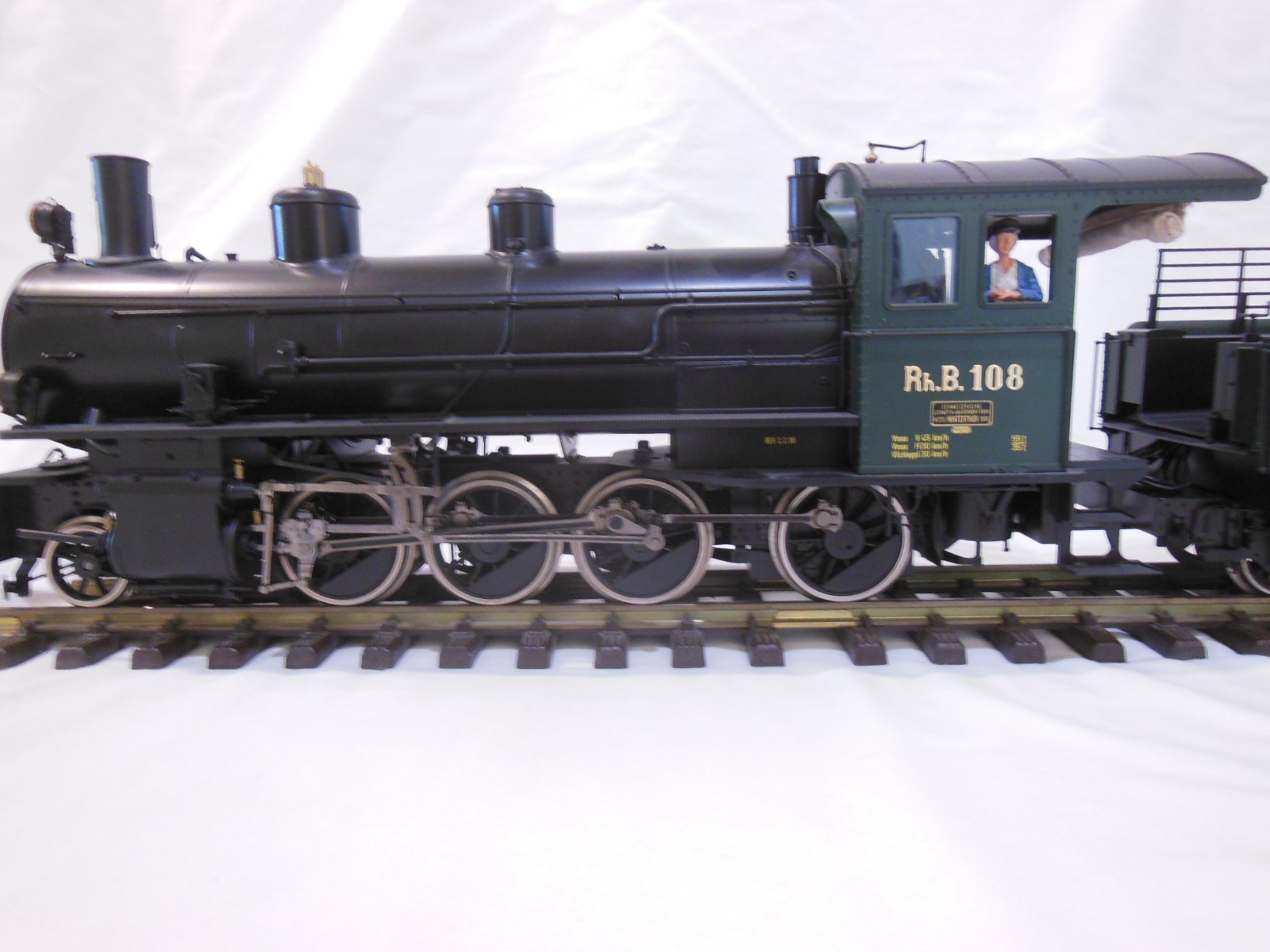10000 Brawa Dampflok 4/5 RhB 2-8-0 Loco G scale