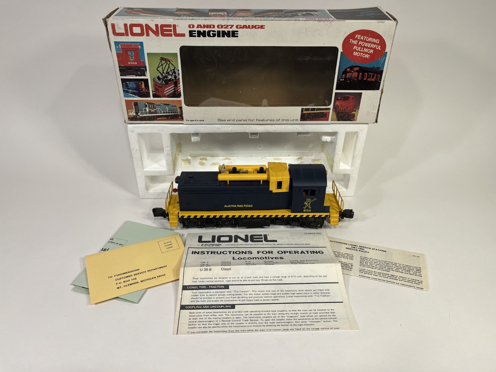 Lionel 8154 Alaska SW 1 Switcher (1_31_26)