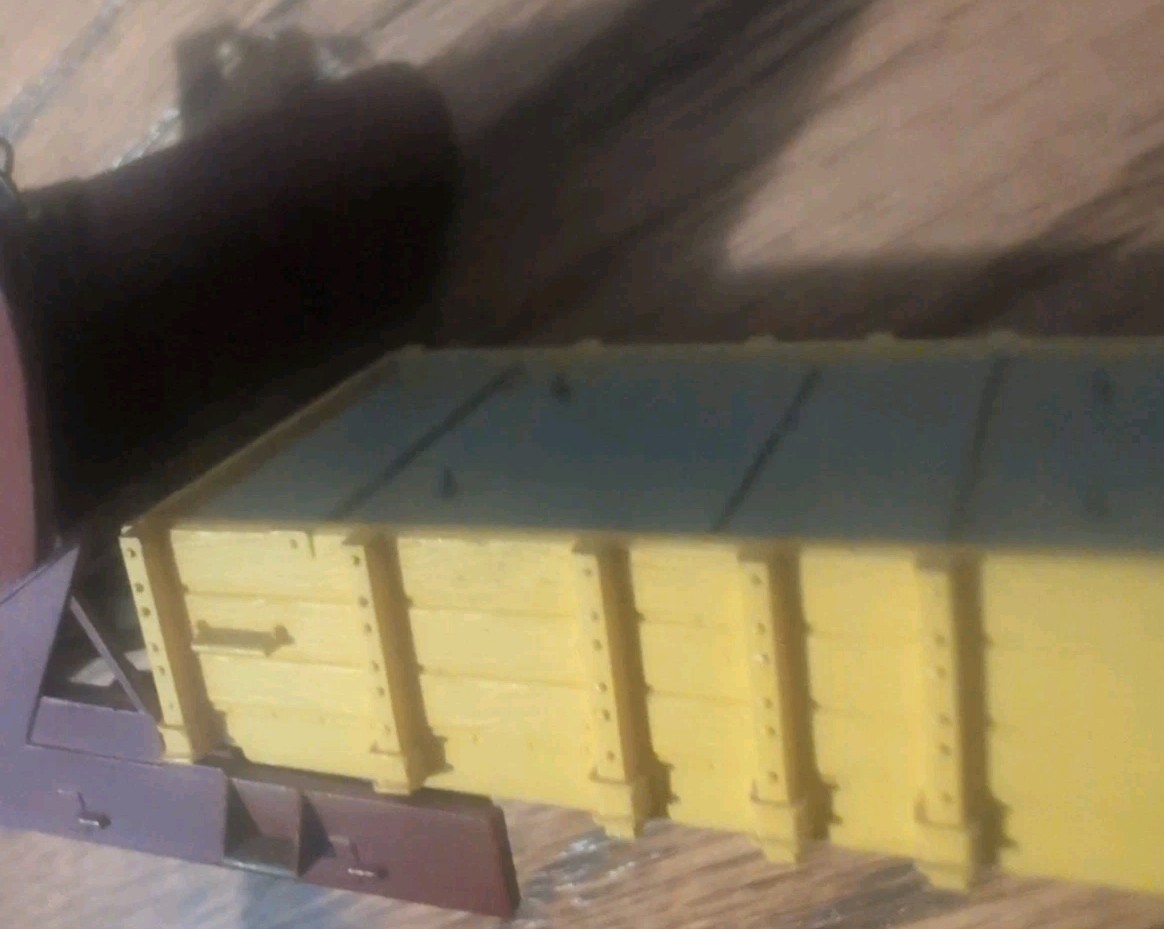 RIVAROSSI Train car 2286/0 SNOW PLOW Erie 077 NO Box