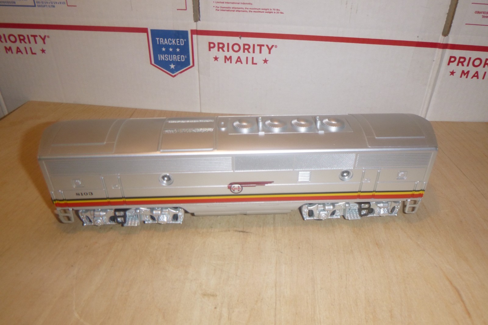 Lionel Trains O Gauge 6-18103 Santa Fe B-Unit Dummy Diesel #8103- New! Open Box