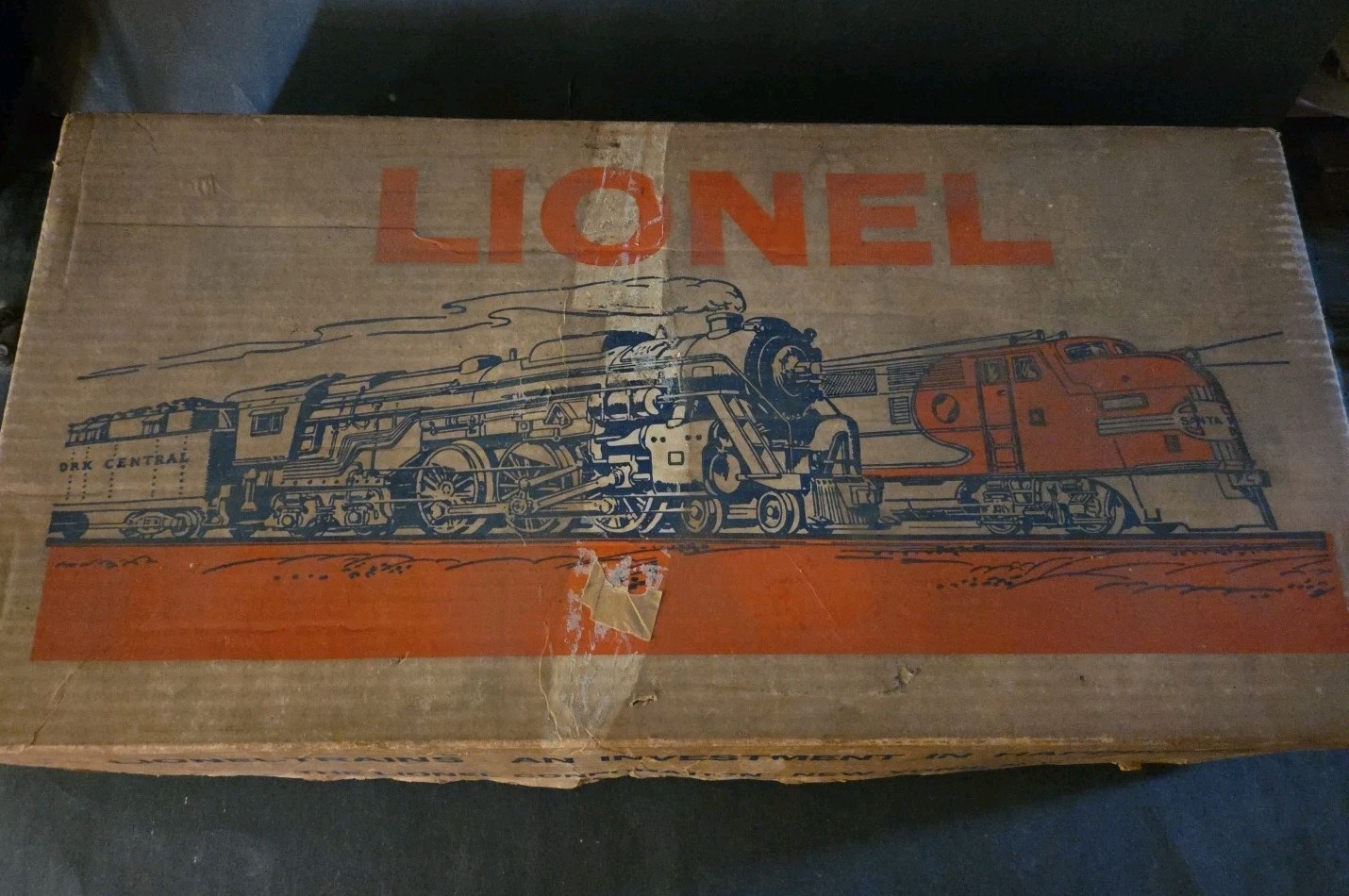 Lionel 11440 SET INCLUDING THE BOX IN GOOD COND! 5 Cars, Track, Transformer