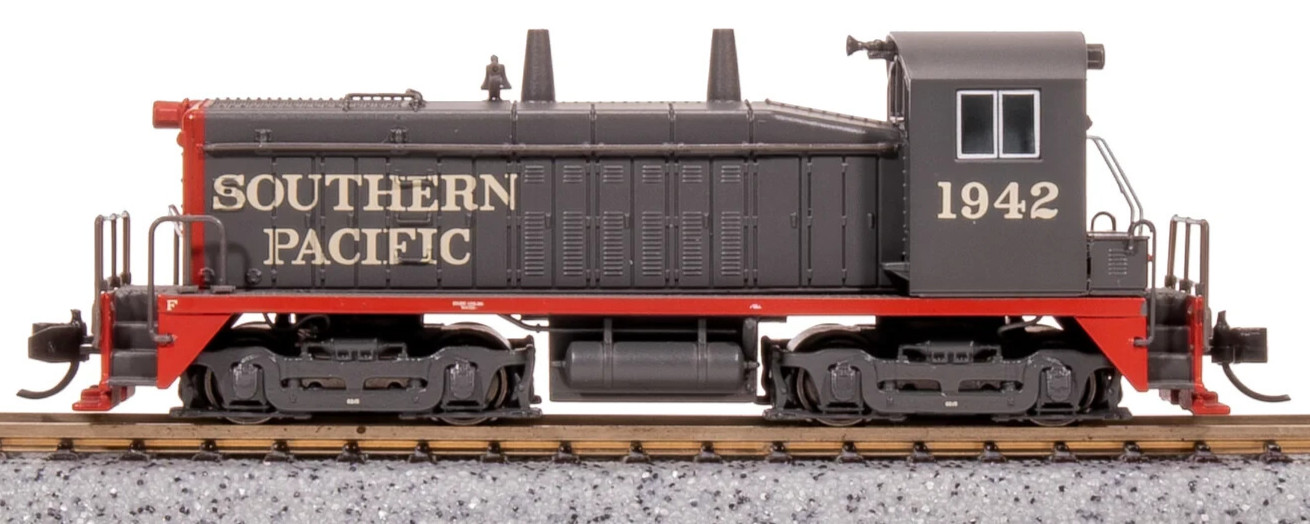 BROADWAY LIMITED 7498 N EMD NW2 SP 1942 Gray & Red, Paragon4 Sound/DC/DCC