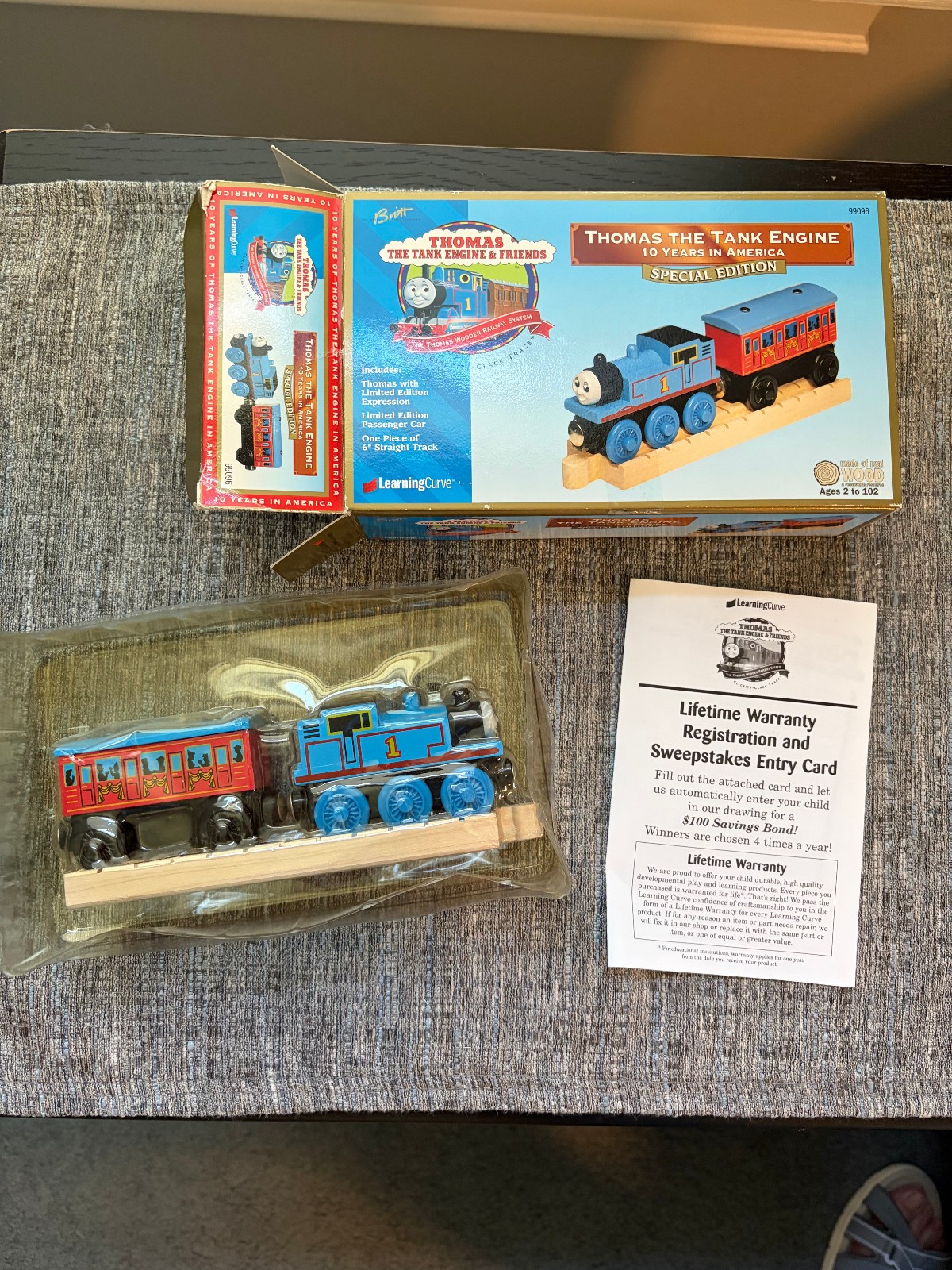 NEW Thomas & Friends Wooden Railway 10 Years in America Special Edition