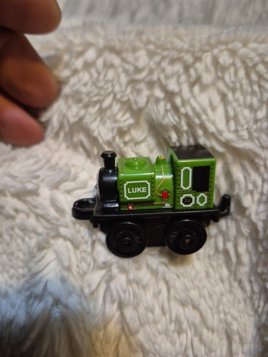 Thomas & Friends Minis~ Luke In Green & Grey {Rare}