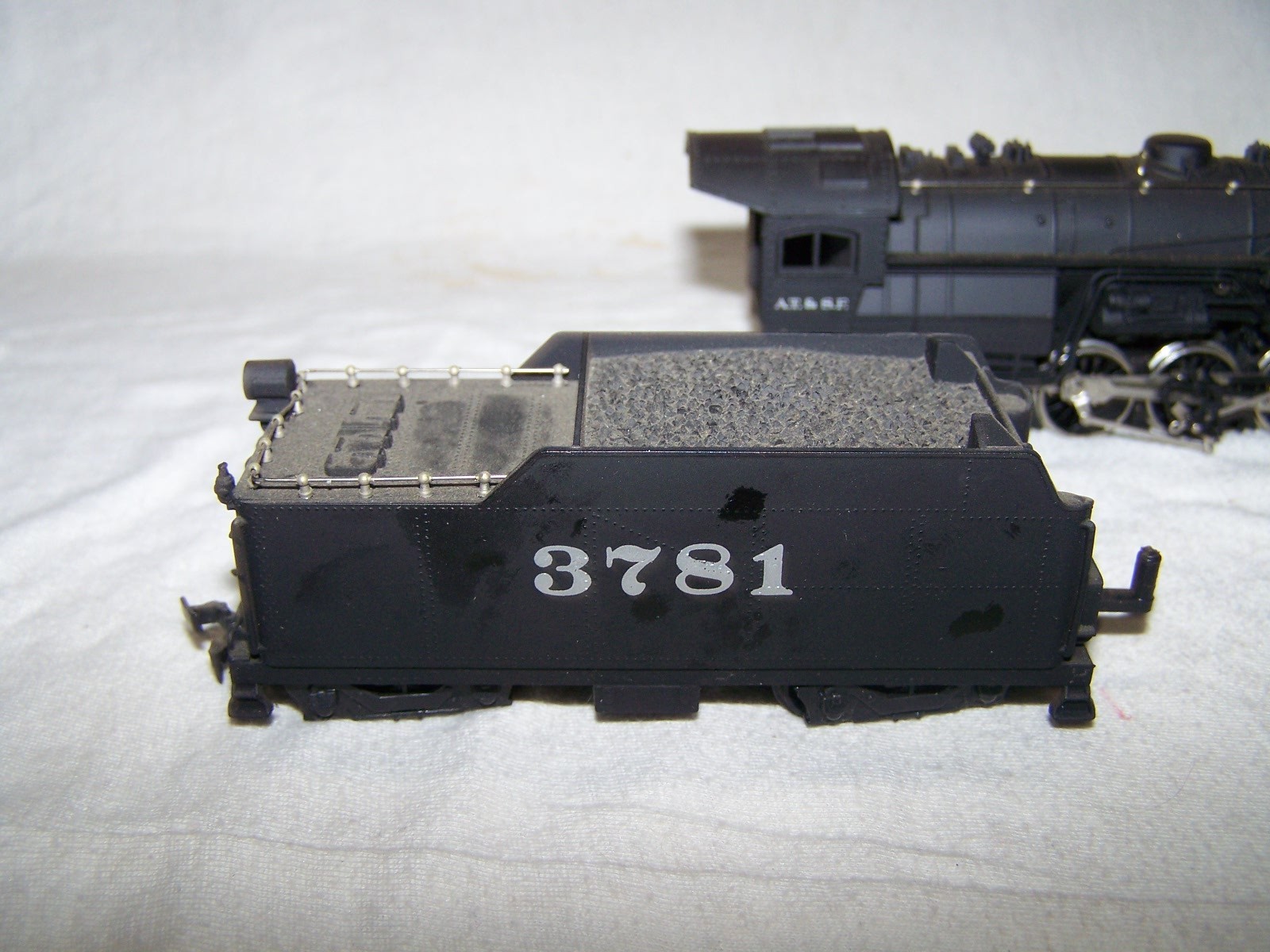 Bachmann #0651 HO Scale 2-8-0 Consolidation Santa Fe(DC)