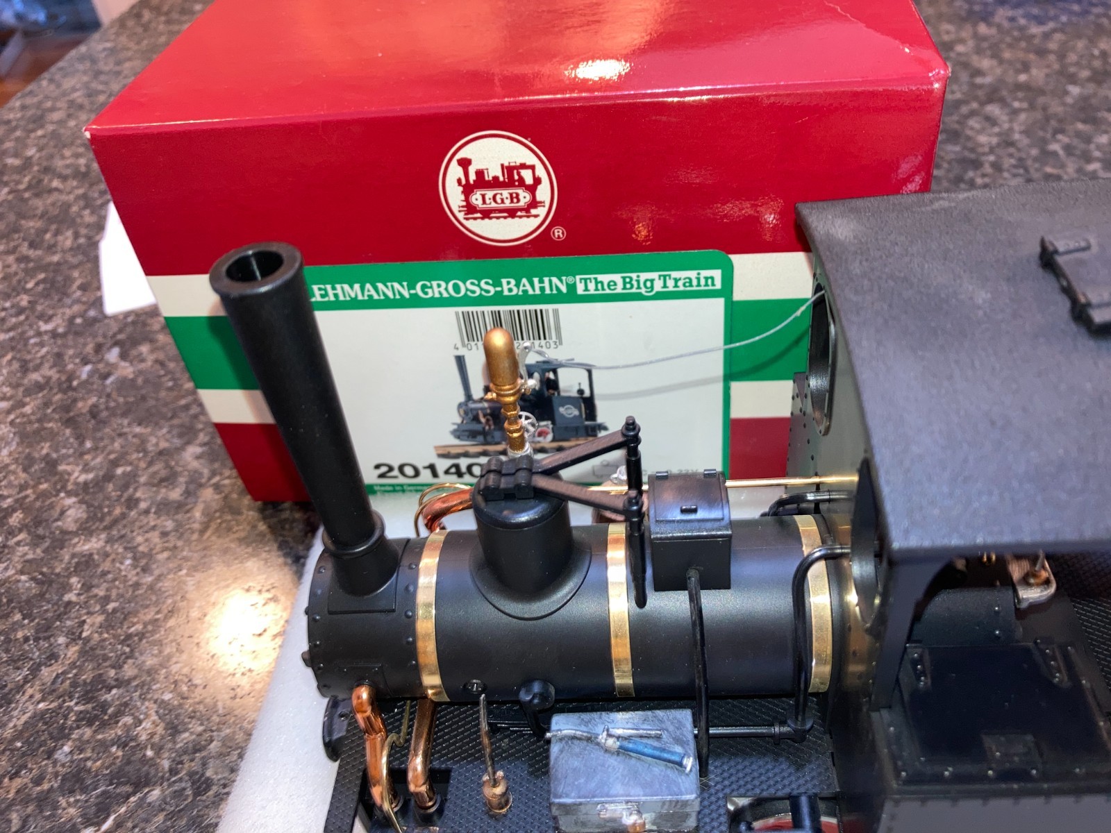 LGB G Gauge 20140 Orenstein & Koppel Field Railway Steam Locomotive OB Runs Well