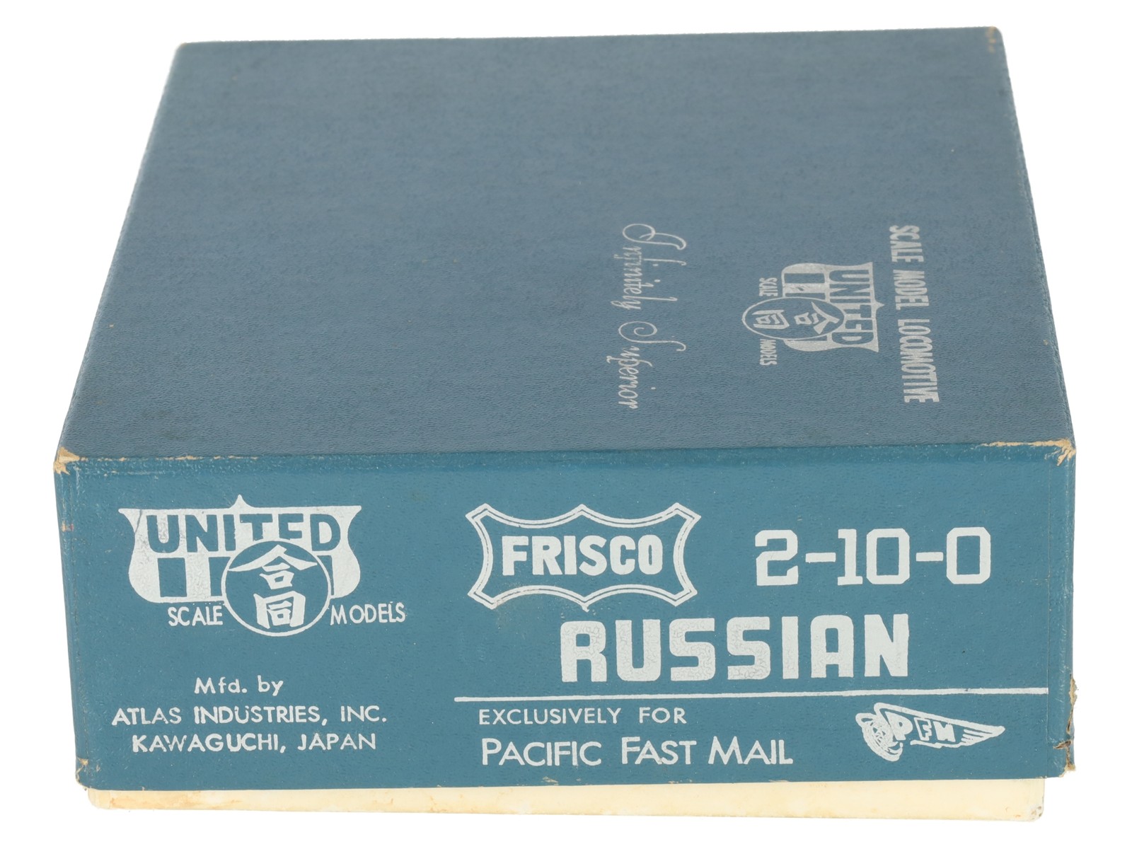United Scale Models HO BRASS Frisco 2-10-0 Russian Steam Engine #1801- Custom