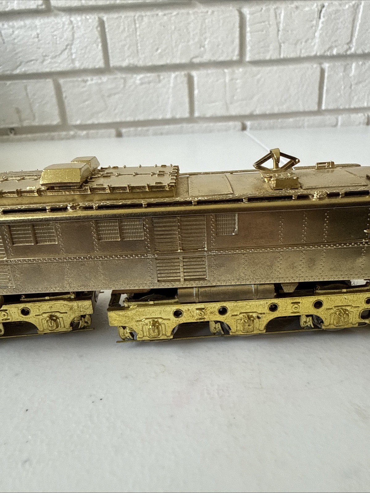 Custom NJ Brass EL-307 HO Brass Train New York Central Class P-2 Electric ~AS IS