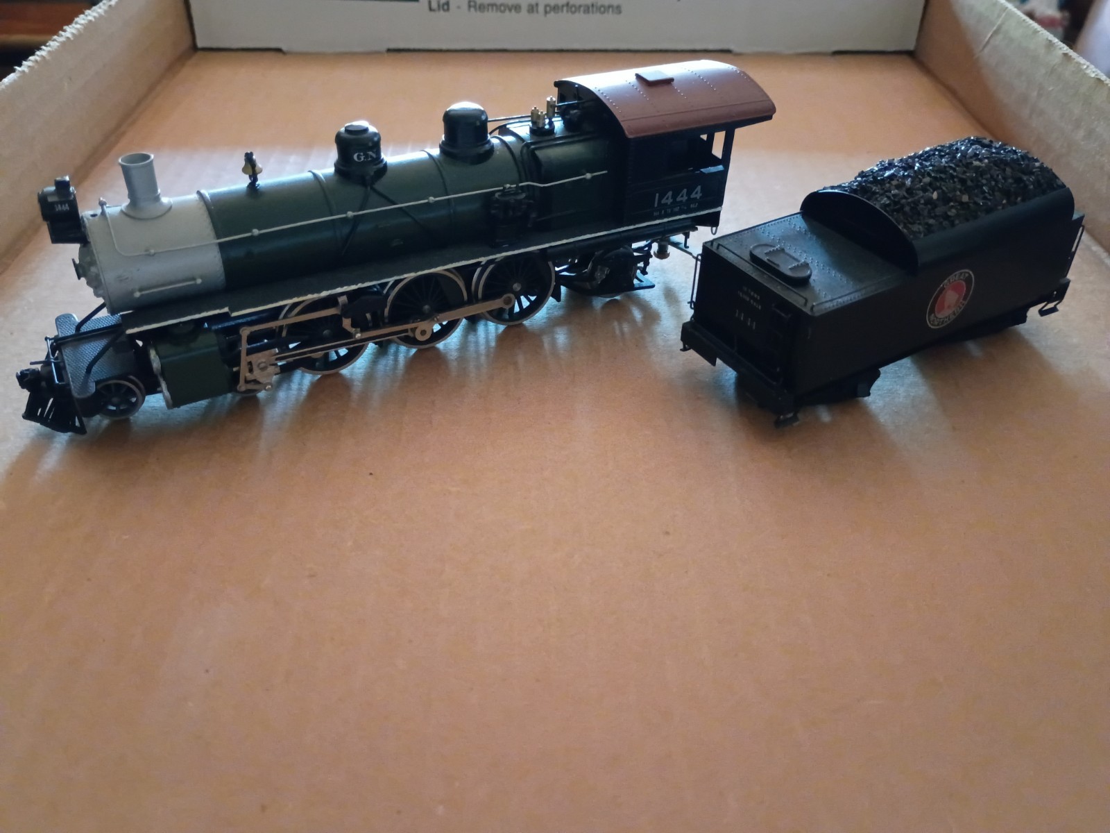 Westside Model Company HO-Scale Brass GN Great Northern H-4 4-6-2 Pacific #1444