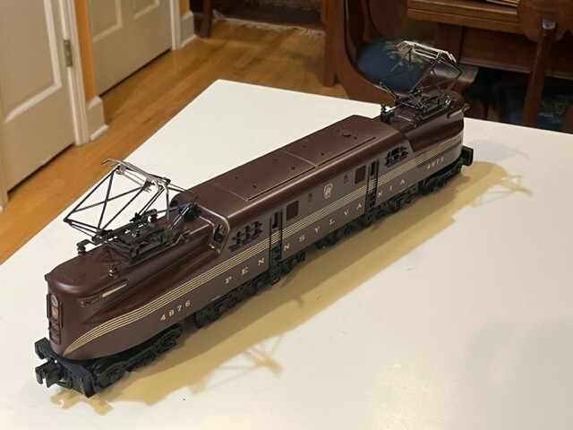 MTH Pennsylvania MT-5501LP Tuscan Red GG1 4-6-6-4 Electric #4876 w/PS2 upgrade