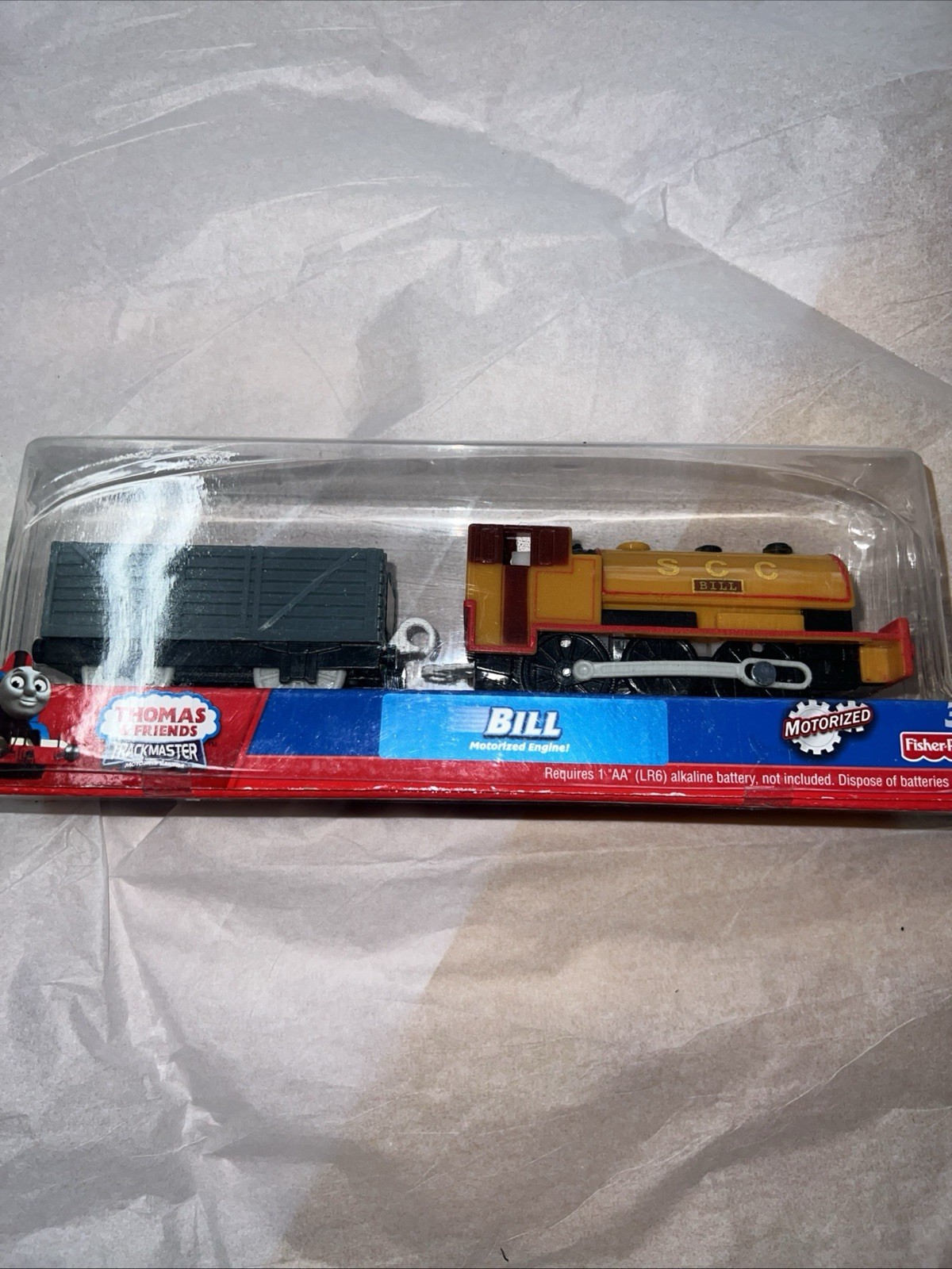 Thomas & Friends 2011 Trackmaster Bill Motorized Train Engine New