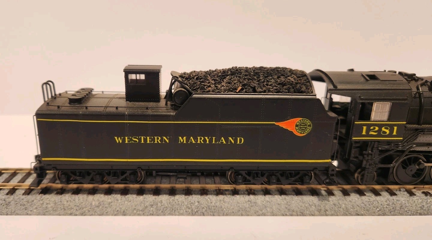 PROTO 2000 Ho 2-8-8-2 CUSTOM WESTERN MARYLAND W/DCC