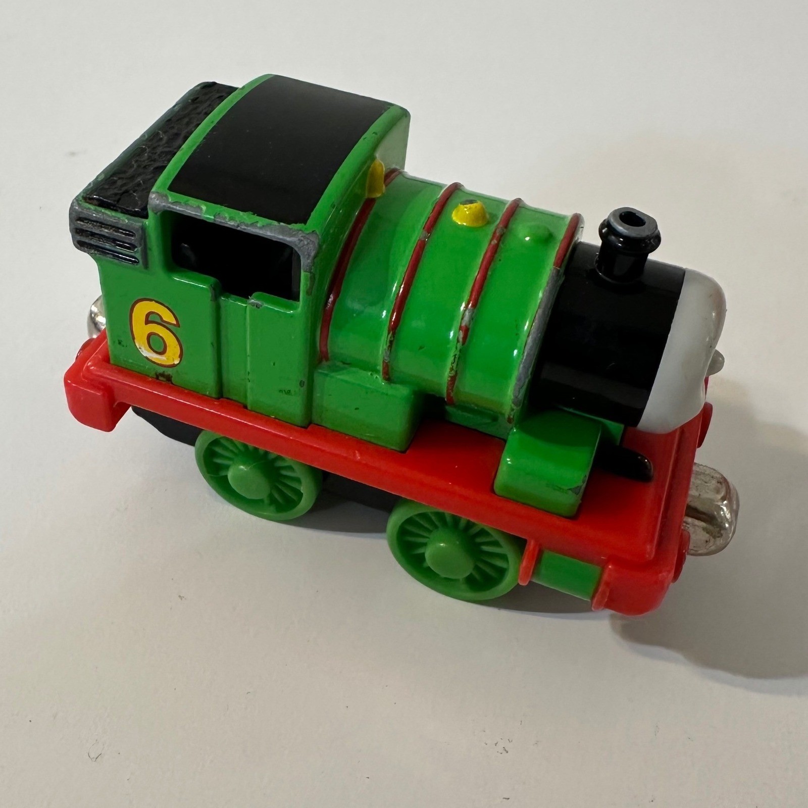 Vintage Thomas and Friends Percy Diecast Engine Train 2002 Learning Curve Toy