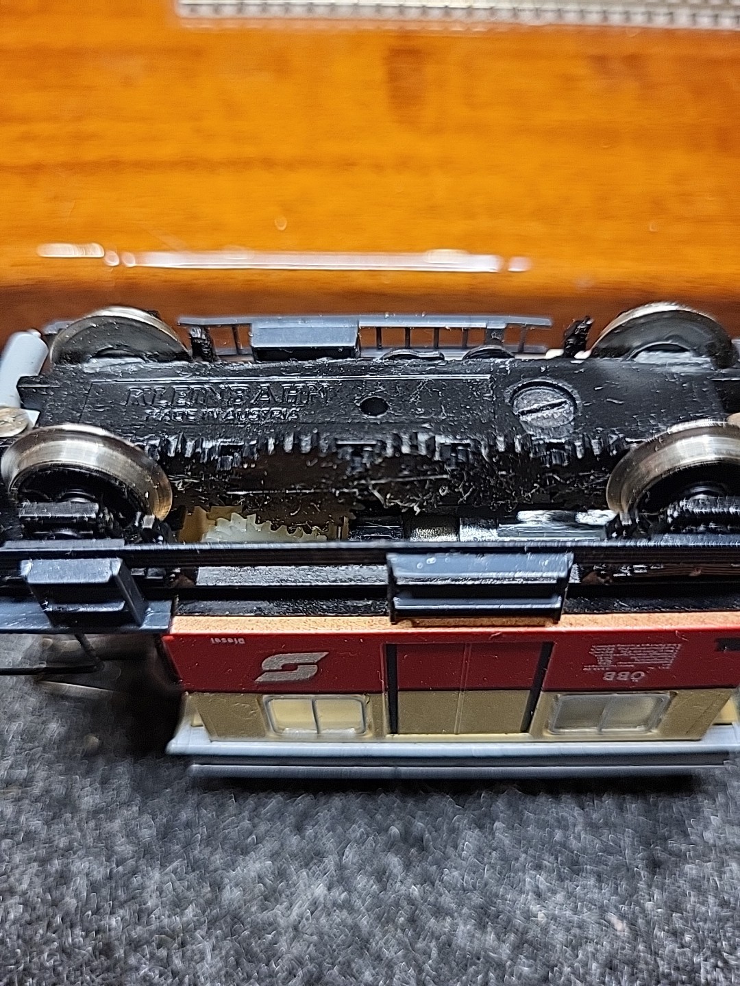 Vintage Kleinbahn HO Scale OBB X534.80 turmwagen Tower Maintenance Locomotive