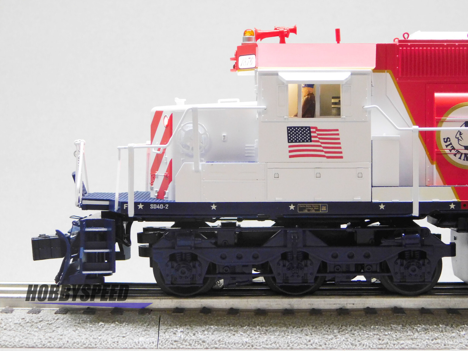 LIONEL BURLINGTON NORTHERN LEGACY SD40-2 DIESEL ENGINE #1876 O GAUGE 2233511 NEW