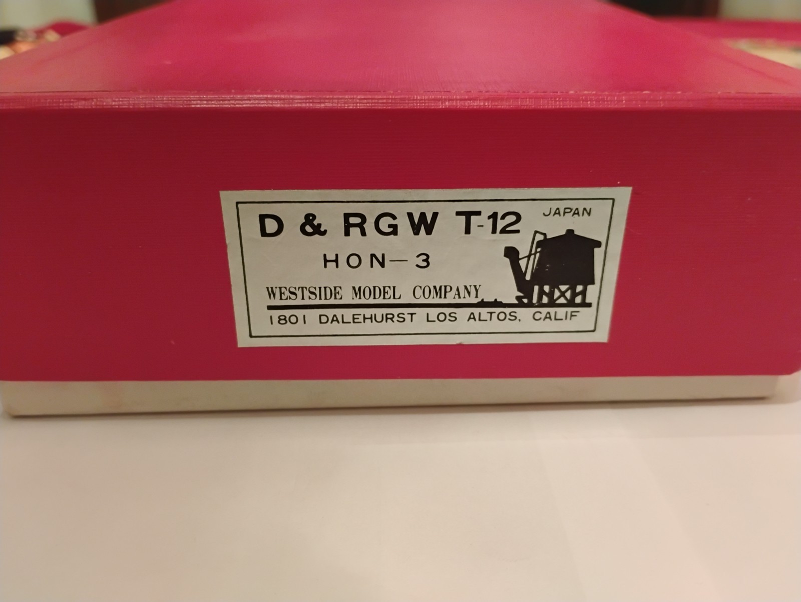Westside Models Co. Brass D&RGW T-12 Hon3