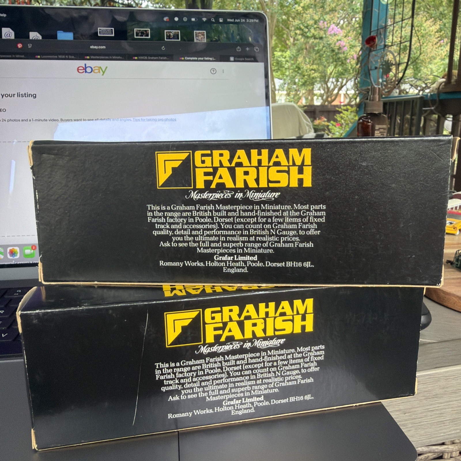 NIB Graham Farish Masterpieces in Miniature No 0668 and 06678