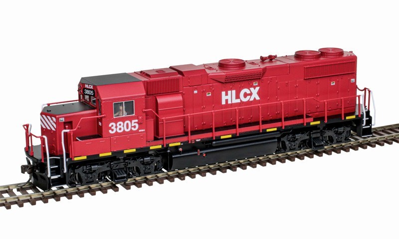 Atlas HO ~ Trainman ~ GP38-2 ~ Sound & DCC ~ Helm Leasing HLCX #3805 ~ 10004578