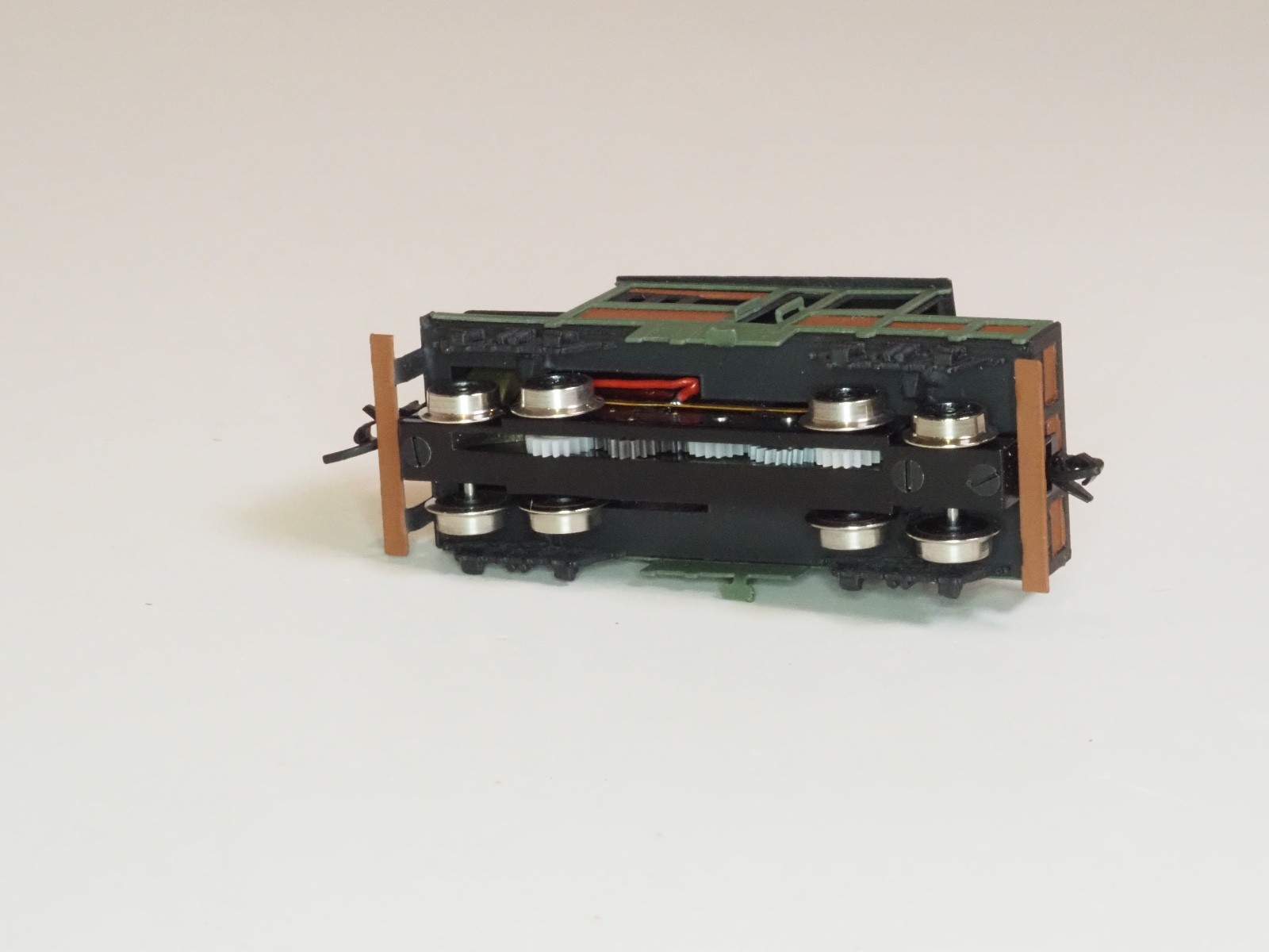 Brass N-scale 30061 Westmodel 15 Ton Climax A Typ HORIZT boiler coreless motor