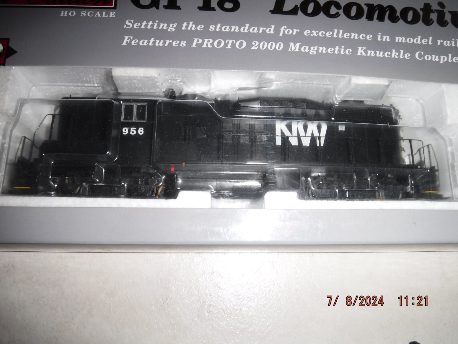 PROTO 2000 NORFOLK & WESTERN HO GP18 LOCOMOTIVE #956 ITEM #30689 BRAND NEW!