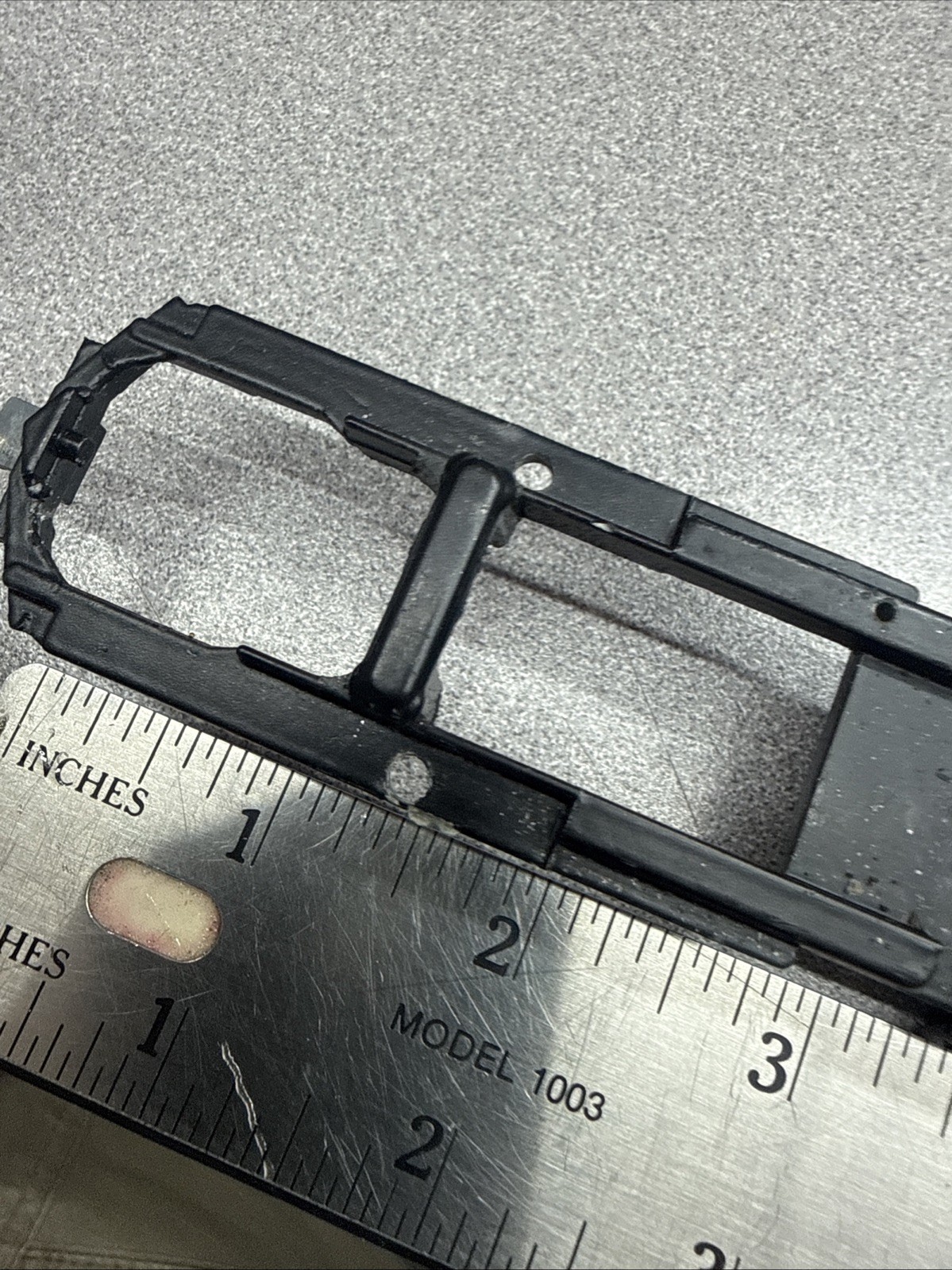 Ho Athearn Chassis Frame Unspecified Altered For Can Motor With Air Tanks Look