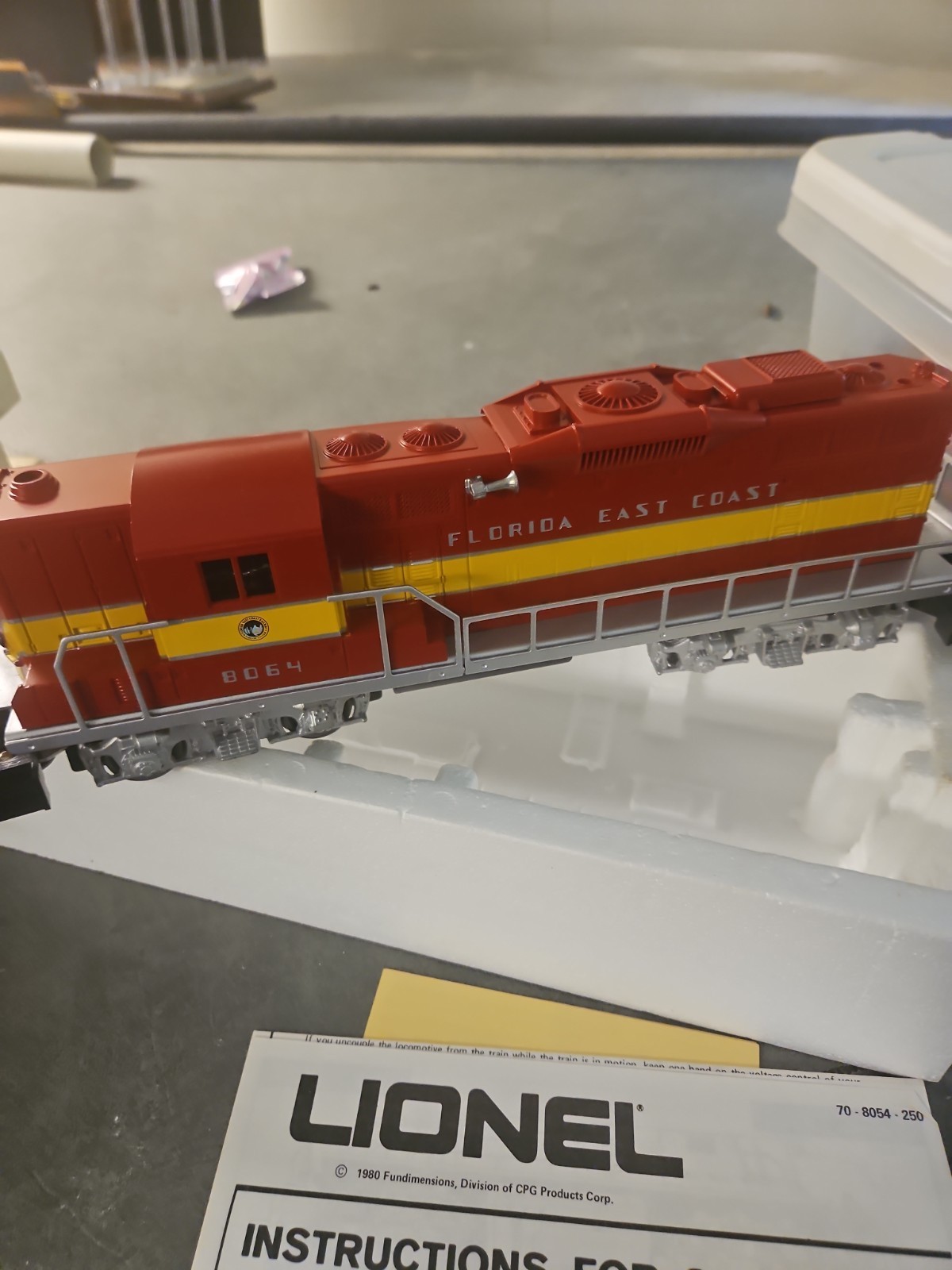 Lionel Florida East Coast Gp9power Diesel