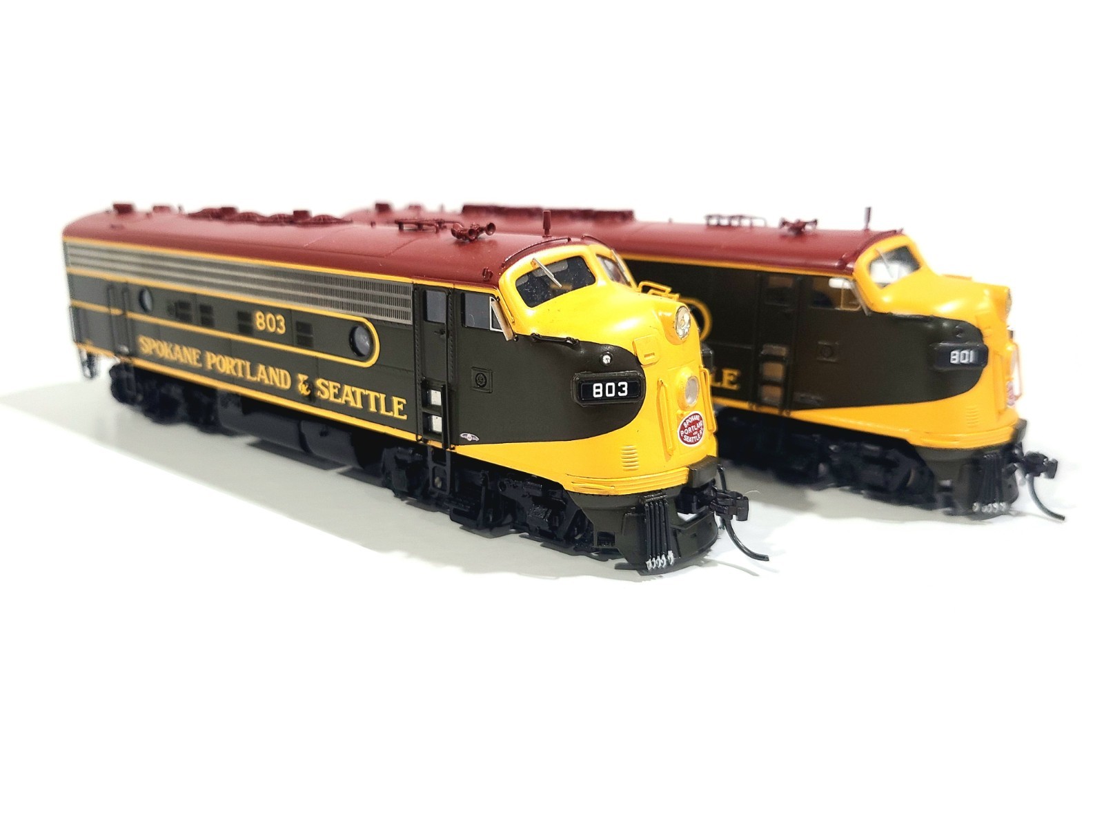Division Point SP&S F3A F7A Set Spokane Portland Seattle HO Brass #DP-2065 DCC