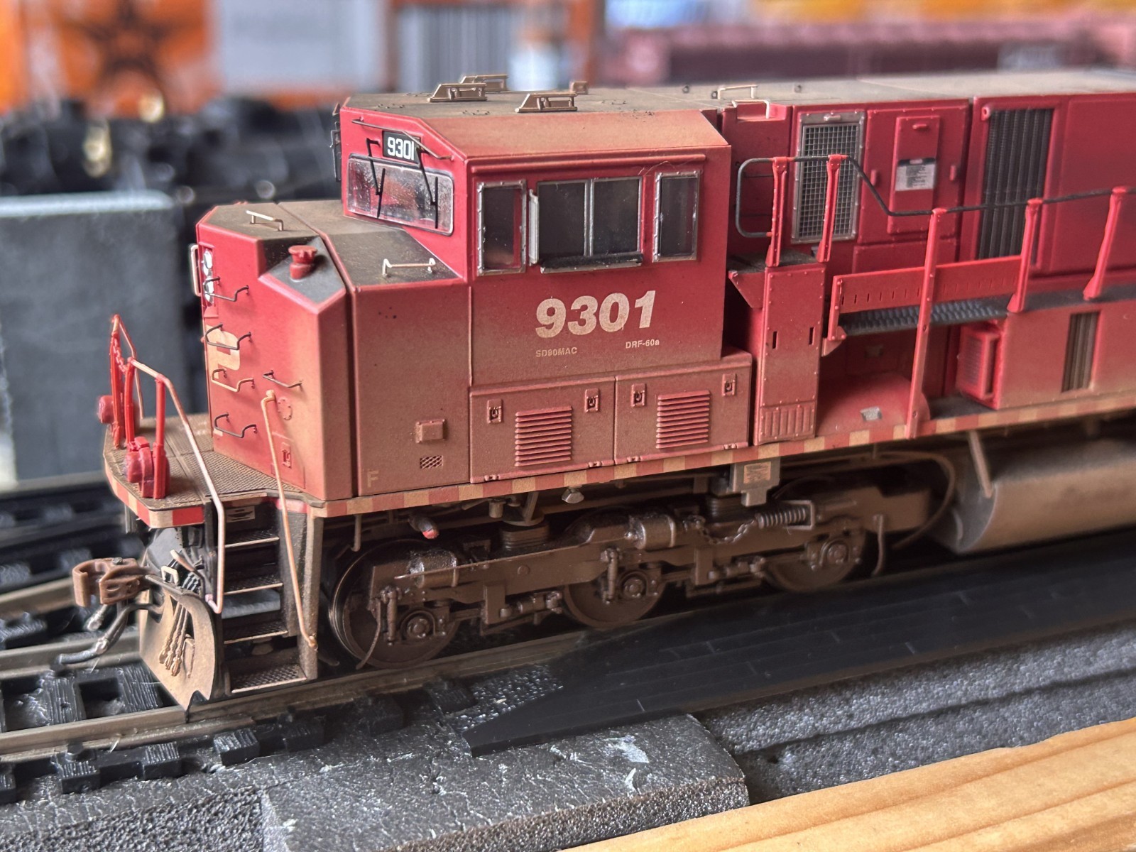Athearn Genesis HO Scale CP SD90MAC-H Phase II– DCC/Sound/ Weathered/ Keep Alive