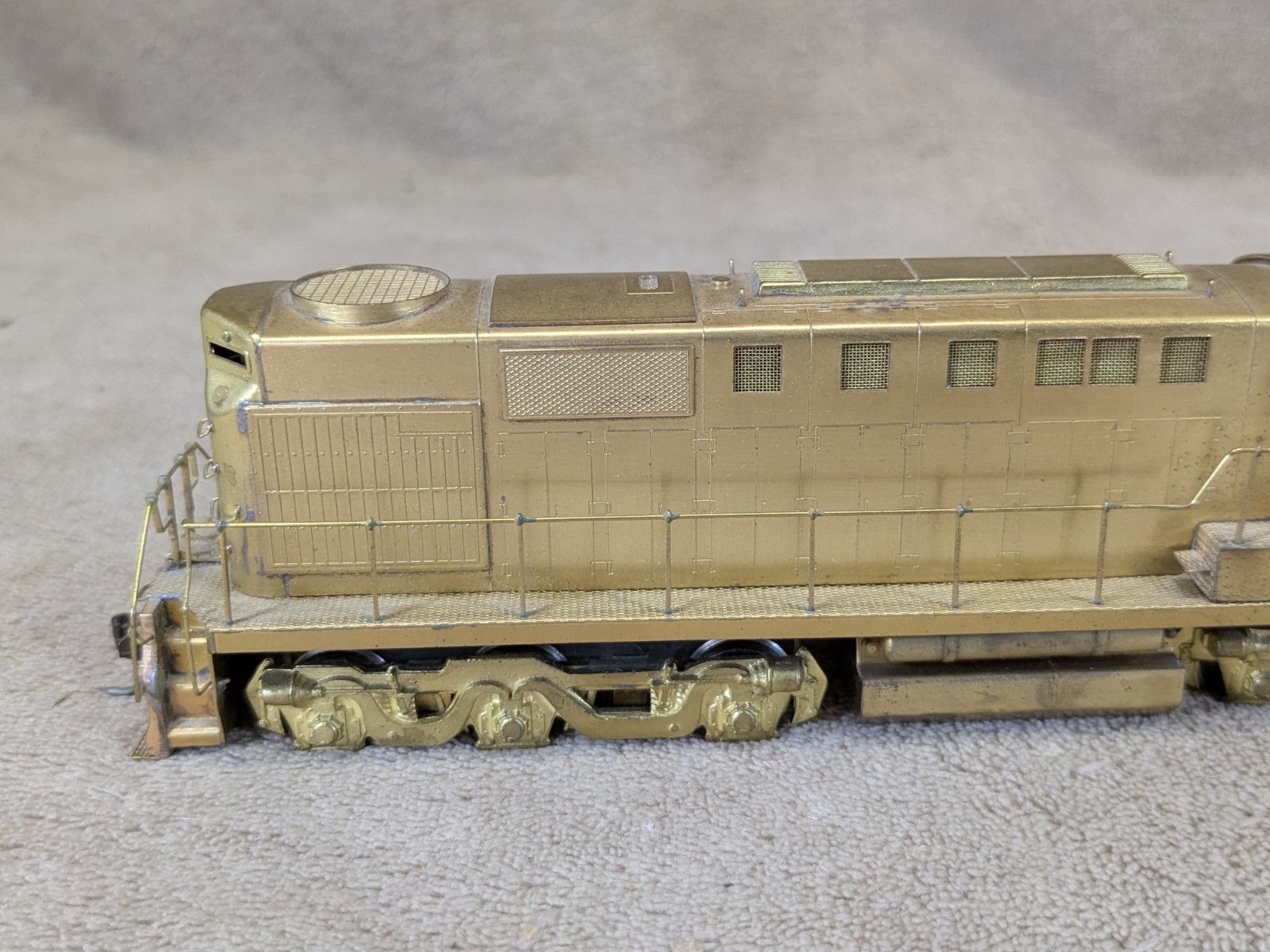 ALCO Models Brass DL-702 Diesel Locomotive HO Scale High Hood D-124
