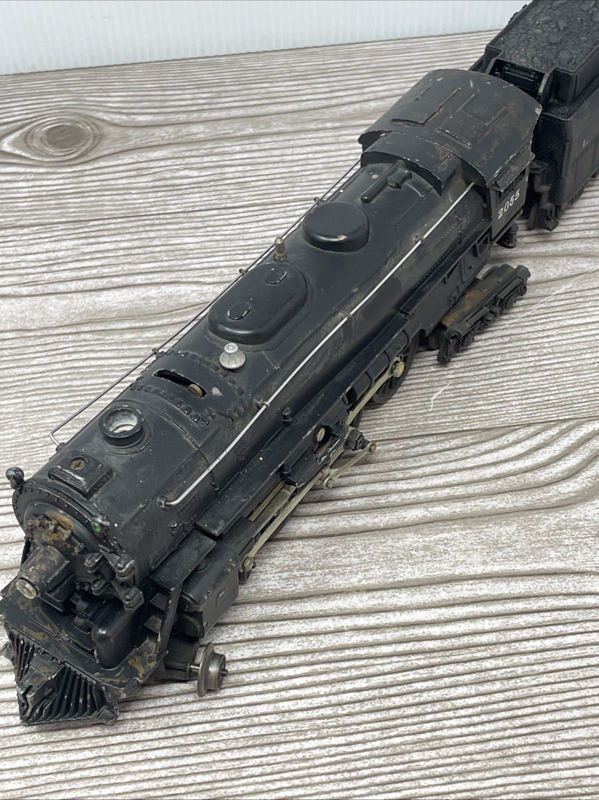 Lionel Postwar 2055 4-6-4 Locomotive w/ 6026W Whistling Tender