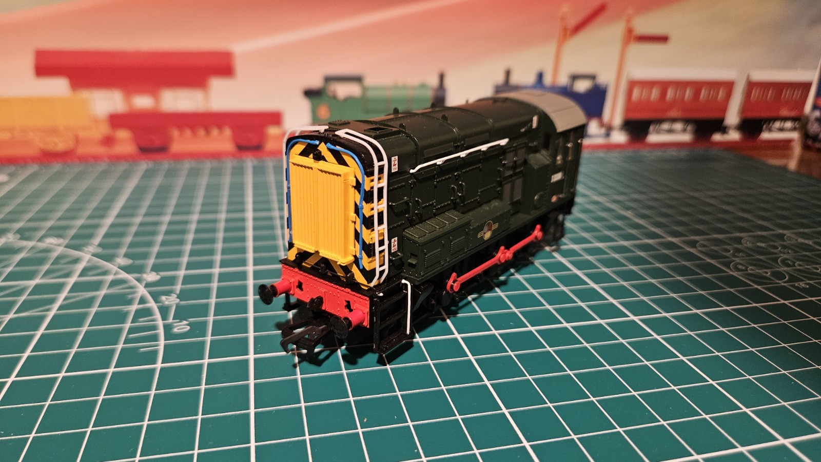 Bachmann 32-112 OO Scale Class 08 Diesel Shunter Green D3336 TESTED WORKS