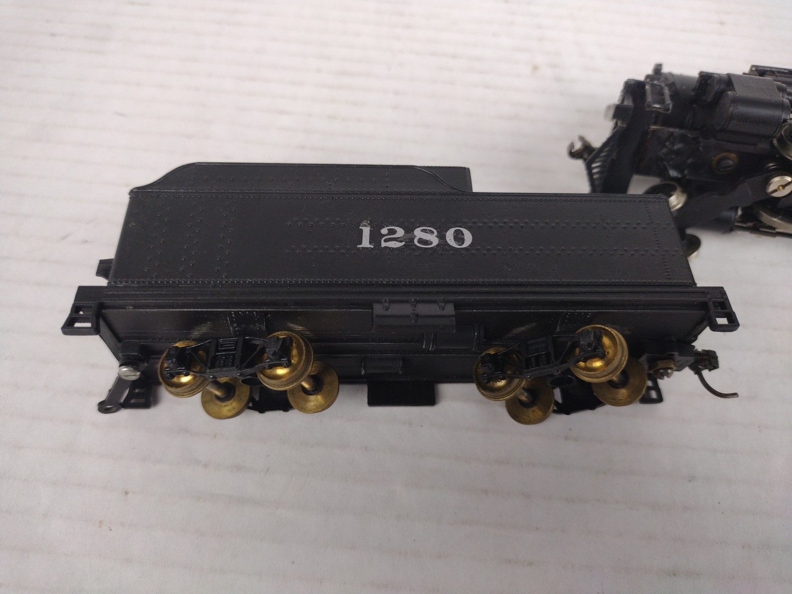 HO Scale Mehano ATSF Santa Fe? 2-8-2 Steam Locomotive #2481 Yugoslavia Made