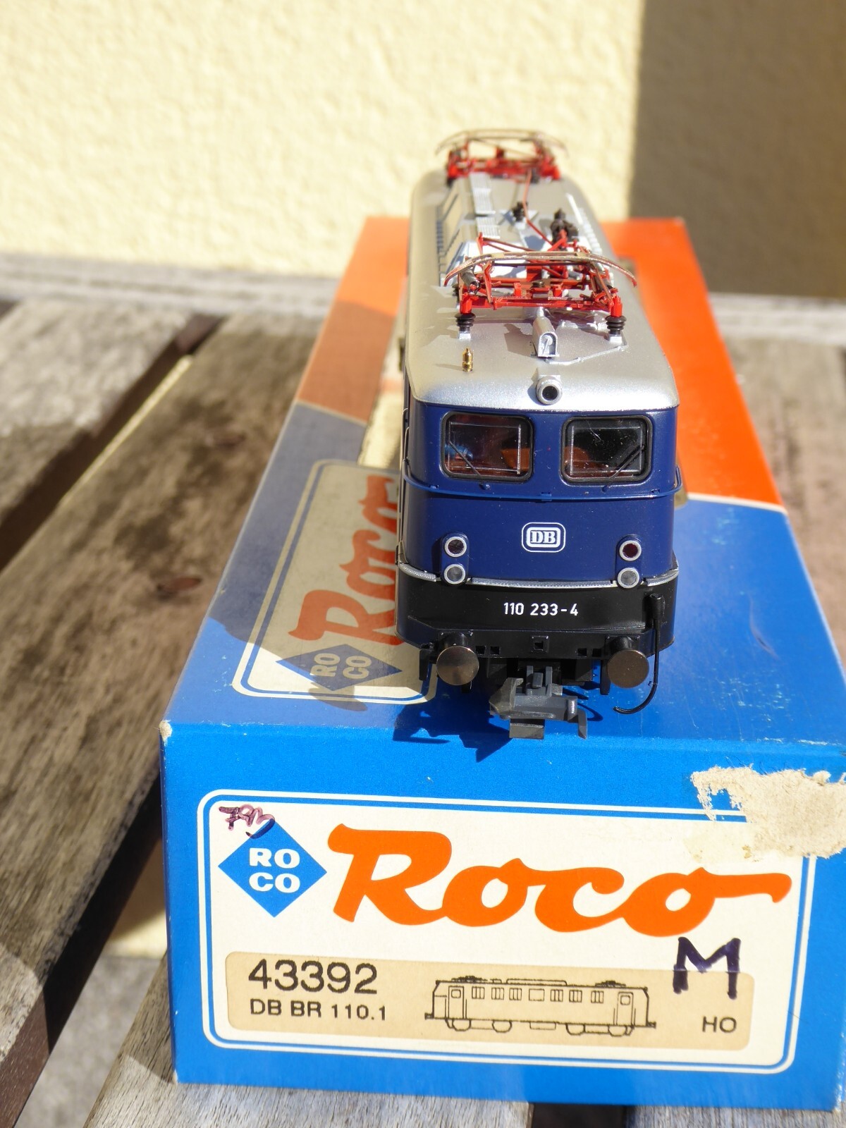 Roco 43392 H0 3-Leiter Direct Current Dc Locomotive Br 110 233-4 DB Epoch 4