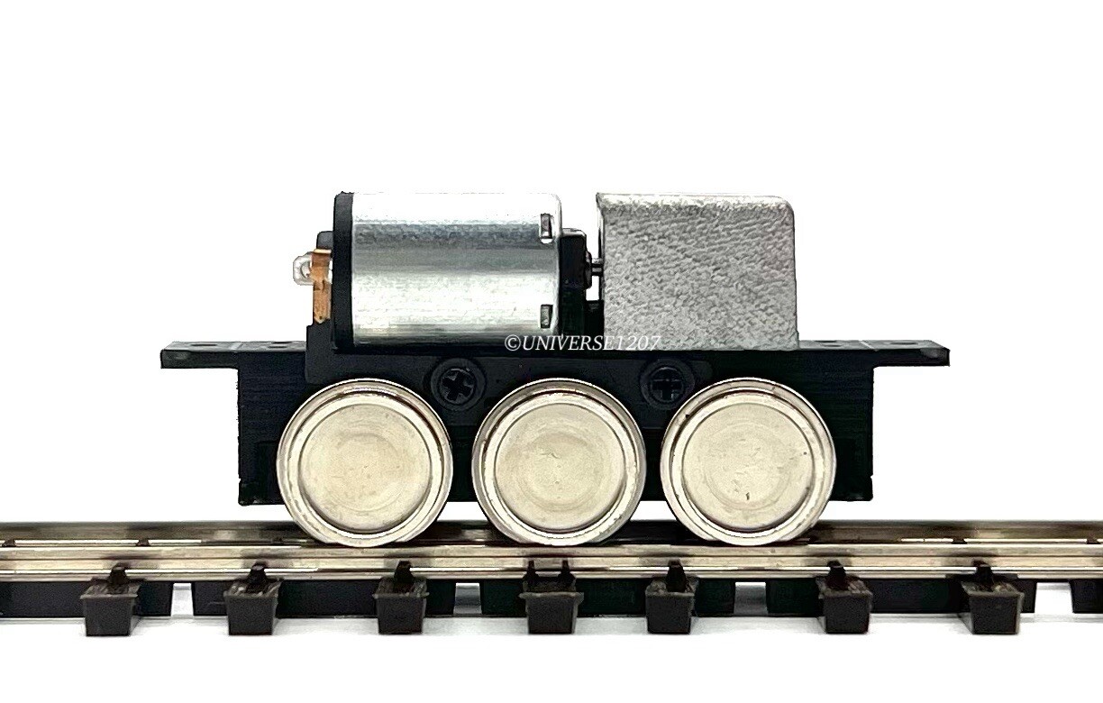 N/HOn30/HOe/009 Gauge 3-Axle Locomotives Power Drive Chassis 20mm/6mm H0e Engine