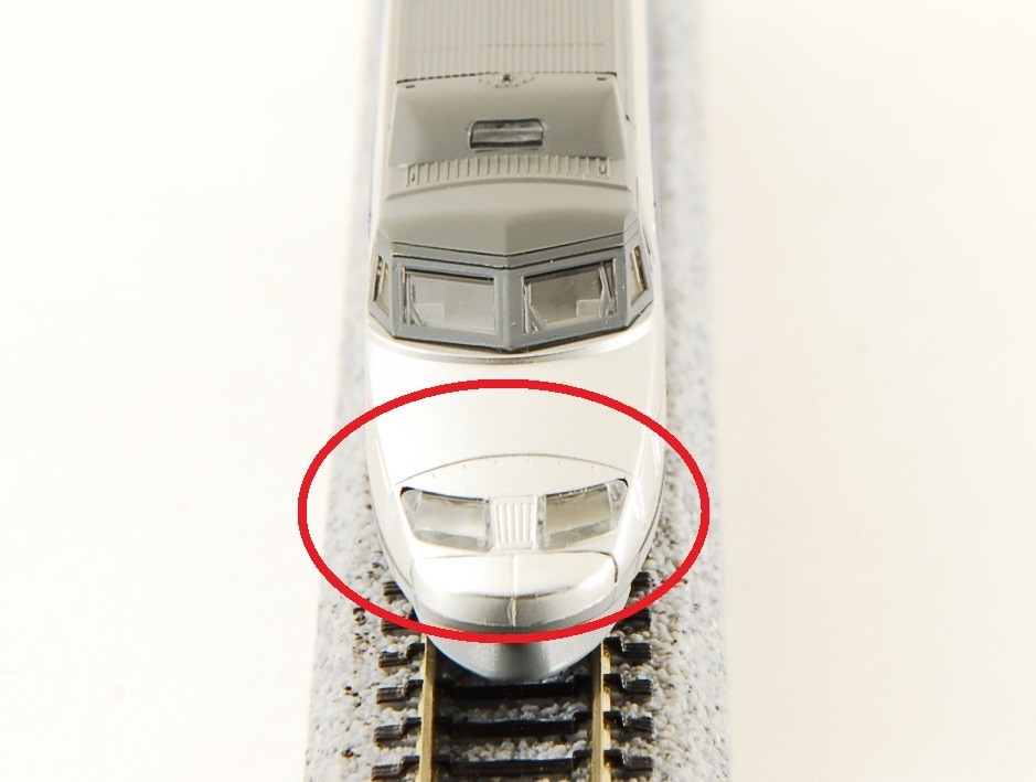 KATO N scale TGV 10-909 La Ligne de Coeur France Suisse 6 car set Flaw Condition