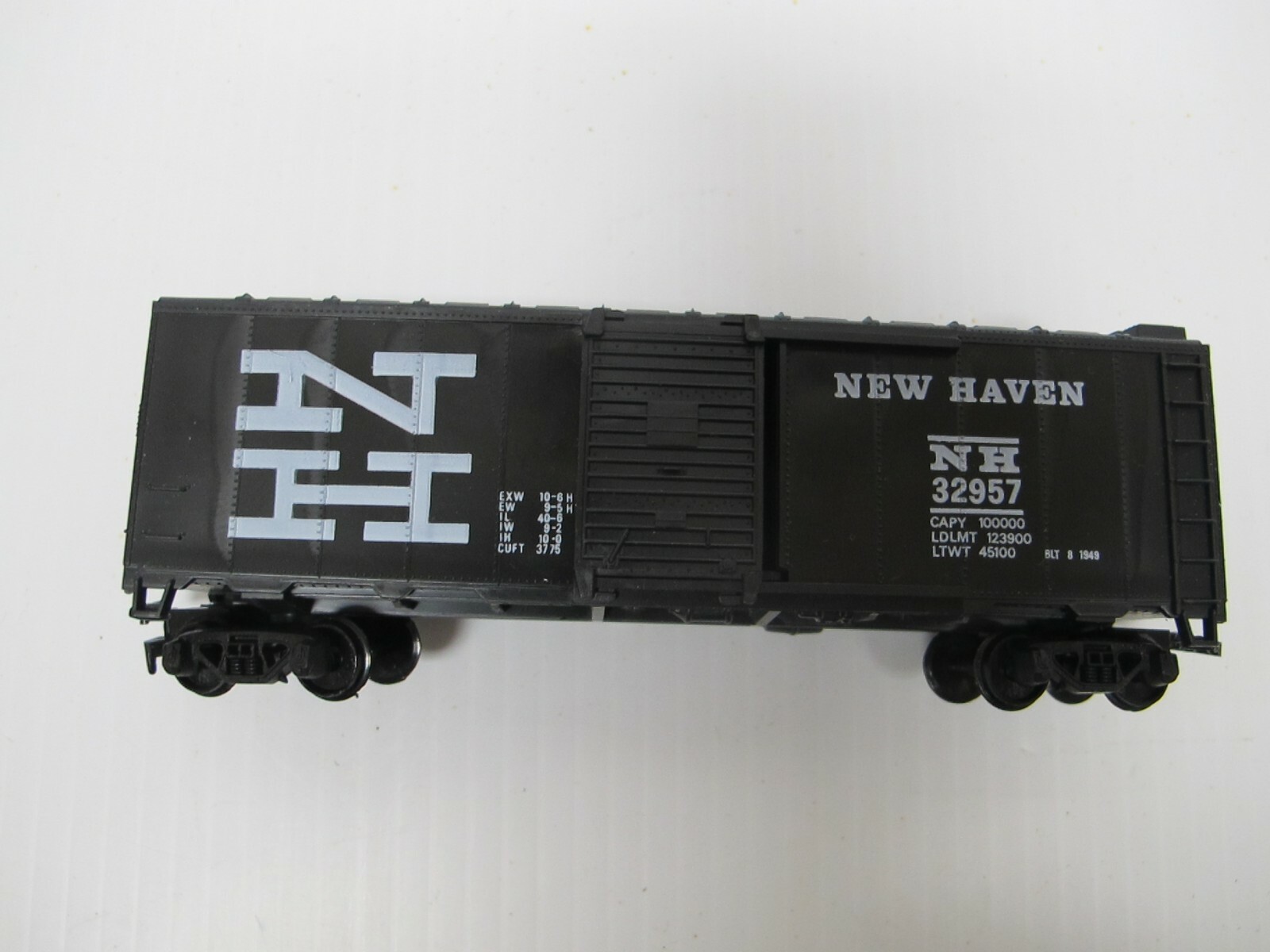 Vintage Model Power~Santa Fe 40′ Box Car New Haven Train Car~8000~HO Scale~NIB