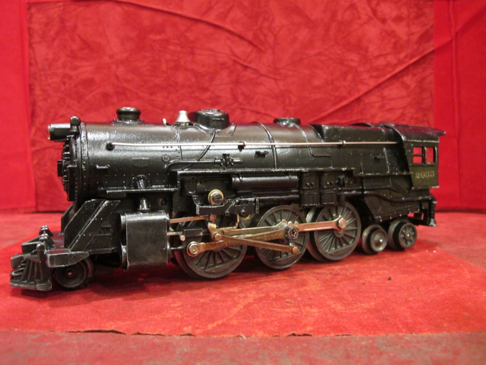 Lionel O Gauge 2035 K-4 Pacific 2-6-4 Steam Locomotive TESTED RUNS,LIGHTS,SMOKES