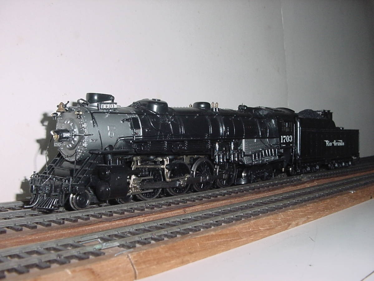 HO Brass PFM Toby D&RGW M-64 4-8-4 Fire Jet 1962 Crown Faulhaber Motor