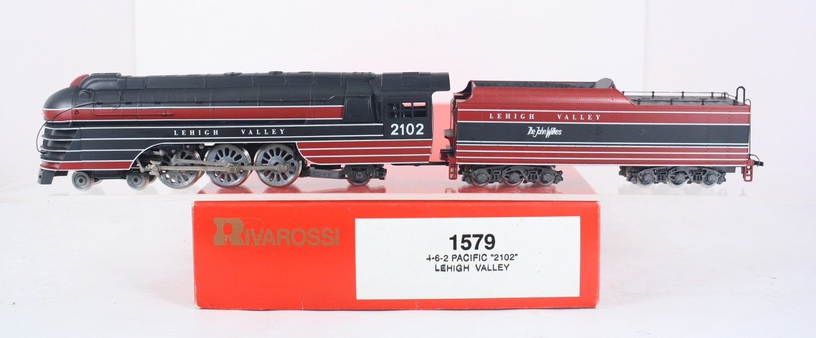 HO Scale Rivarossi 1579 Lehigh Valley 4-6-2 Streamlined Pacific John Wilkes