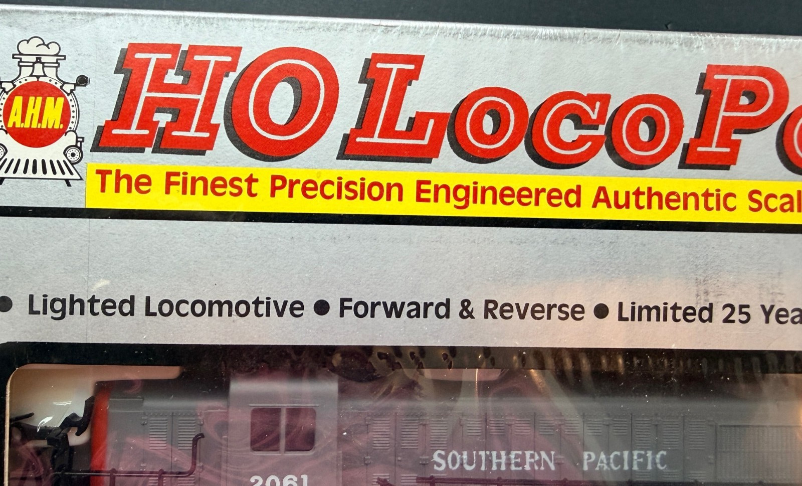 HO Scale Southern Pac F3A Diesel Locomotive By AHM Loco Power (NIB)