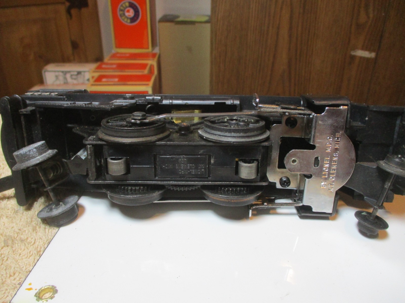 Vintage Lionel O Gauge 8040 Steam Locomotive Nickel Plate Road Tested No Light