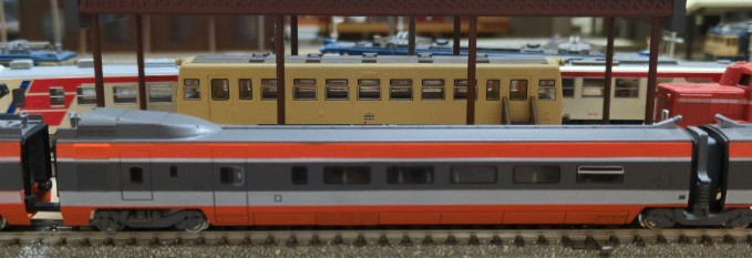 KATO N gauge TGV 6-car basic set with motor 10-198 Precision Railroad Model 2000