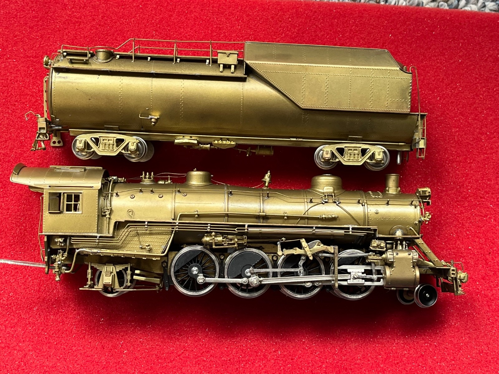HO Westside Model CO. Brass SAMHONGSA B&O Can Motor Q-4D MIKADO 2-8-2 KOREA!