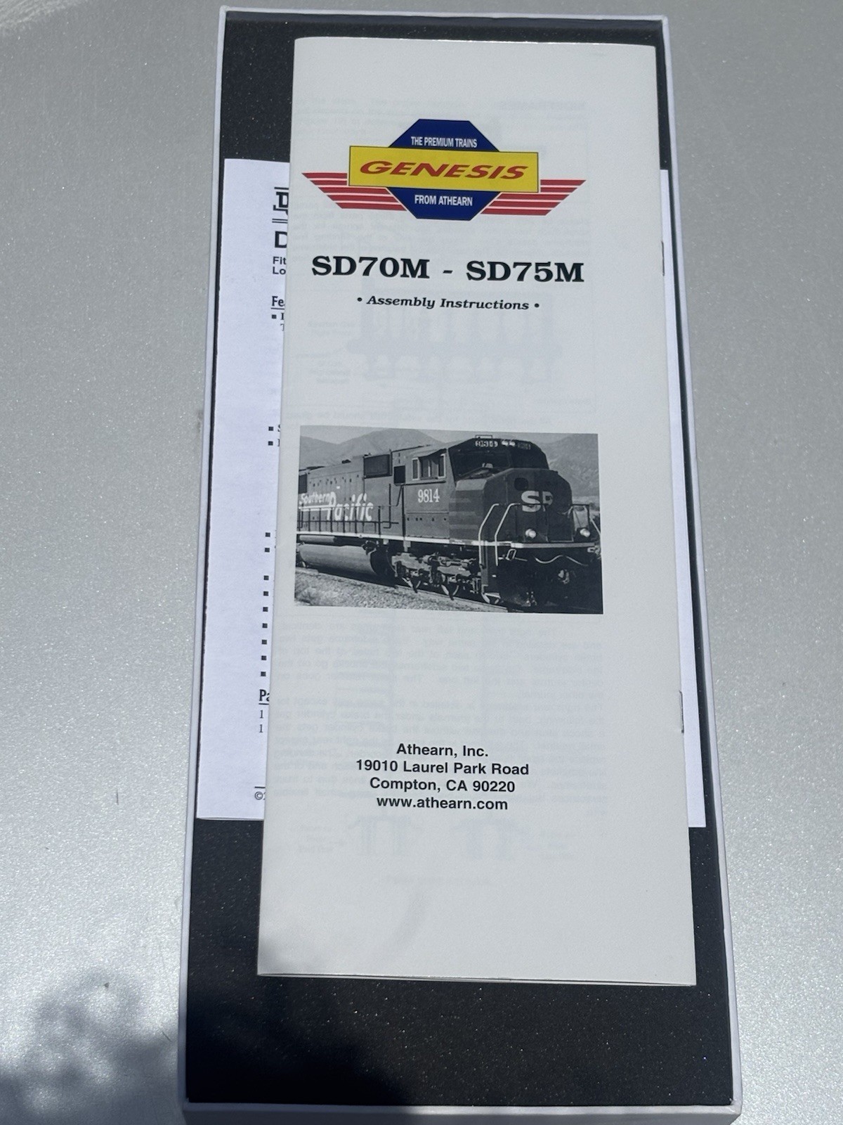 Athearn Genesis HO Union Pacific SD70M #4546 Digital/DC DCC Lights G6169