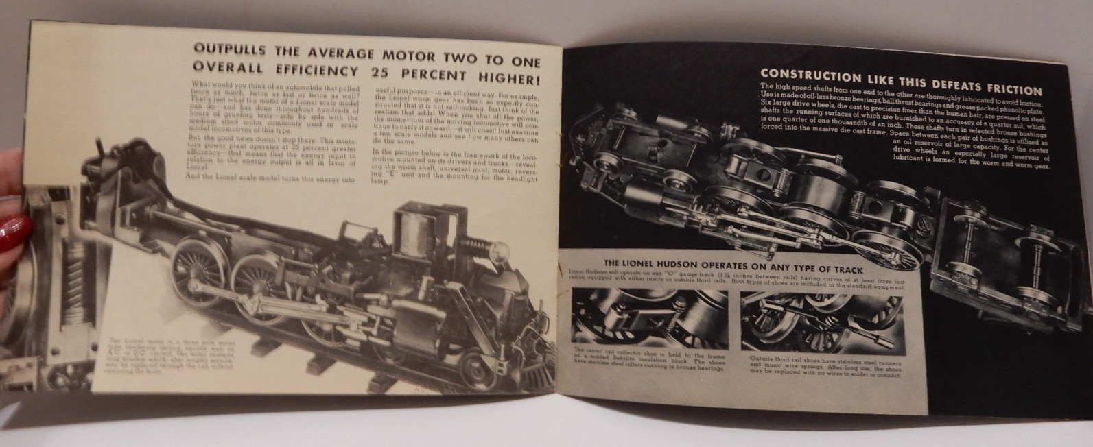 SCARCE Lionel Hudson 5344 J-1e Booklet 1937